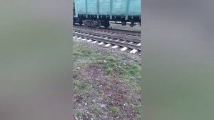 проклятый переезд тарасовка" грузовый поезд вл80 сбивает девушку