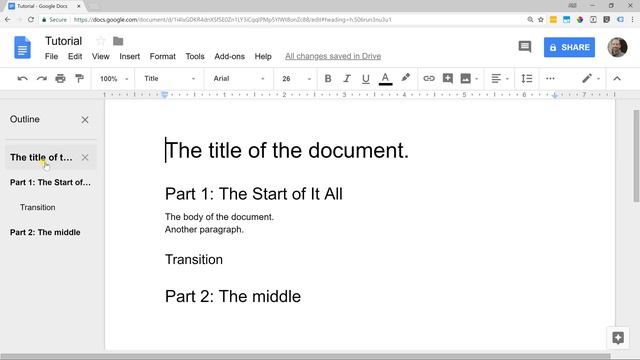 Google Docs - Create and Format Your Document