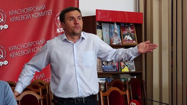 В КРАСНОЯРСК ПРИЕХАЛ ИЗВЕСТНЫЙ ПОЛИТИК НИКОЛАЙ БОНДАРЕНКО