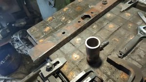 подача воздуха  в перолизный котел.