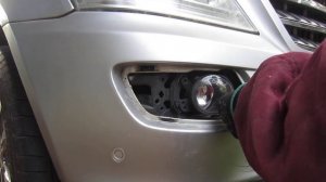 ML W164 Fog lamp replacement in less than 3 minutes