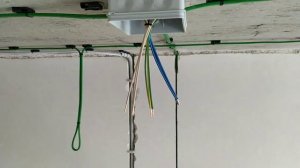 Соединение в распредкоробке гильзами ГМЛ-П