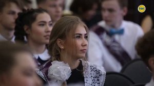 Последний звонок в Алабинской школе.