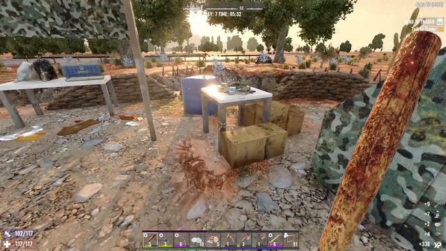 Trade Routes New Desert Town | 7 Days to Die Alpha 20 Gameplay | Part 09 смотреть онлайн