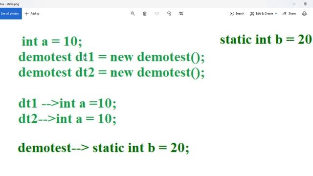 #19 Static Variables In Java || Static Variable Example(Hindi)