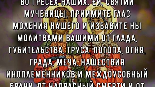 Молитва святым Адриану и Наталии О ДОЛГОЙ ЖИЗНИ смотреть онлайн
