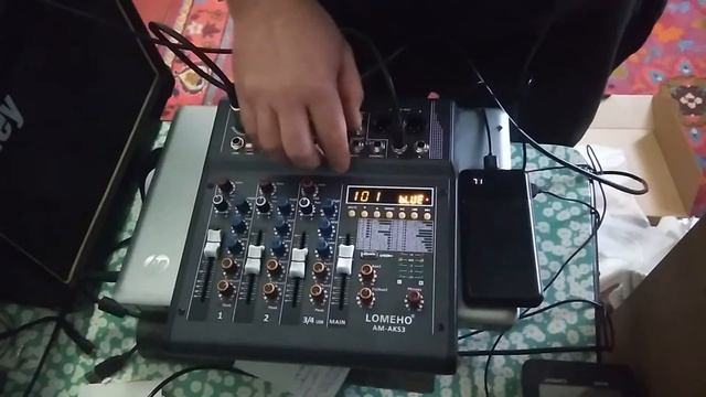 Микшерный пульт Lomeho AM AKS3. Обзор эффектов. Пульт с 320 DSP эффектами из Китая. смотреть онлайн