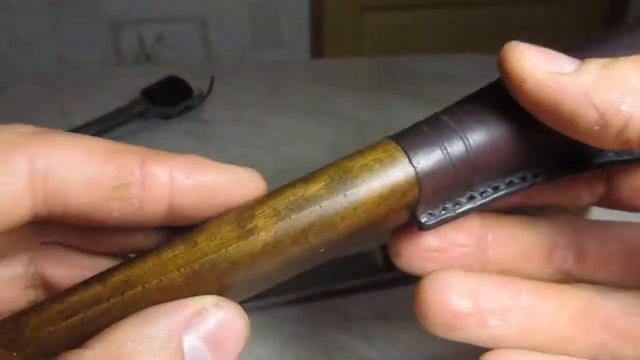 Комбинированные ножны для финки/Combined Sheath for Puukko смотреть онлайн