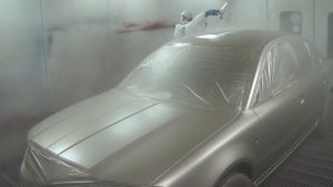 Полная покраска авто в сборе...бистро и красиво))