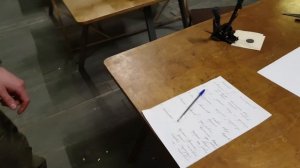 Решение задачи про упражнение "БМП" (снайпинг) - баллистика при наклоне винтовки на 90 градусов.