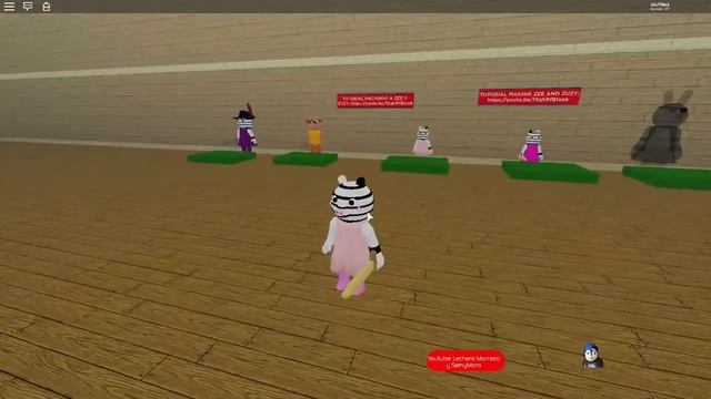 Zizzy Zee & Zuzy Cute Jumpscares - Roblox Piggy смотреть онлайн