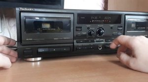Купил кассетную деку Technics RS-TR575