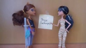 Йога Челлендж || Yoga Challenge || Stop Motion Monster High