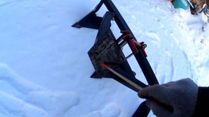 ИЗГОТОВЛЕНИЕ И ОБЗОР ОКУЧНИКА НА МИНИТРАКТОР Т-15 / ДЕНЬ В ДЕРЕВНЕ