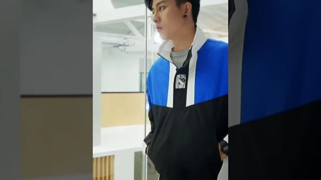 Хип хоп уличная мужская куртка на осень с английской вышивкой свободное пальто harajuku модная смотреть онлайн