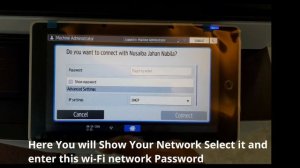 How to connect Ricoh printer to wi-fi network, Ricoh Printer Wi-Fi Connection, Ricoh IM Series,