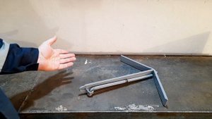 Якорь складной, адмиралтейский для лодки, покупать не нужно. Своими руками.