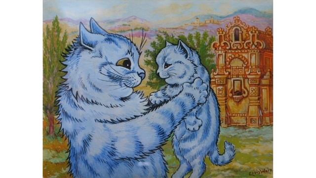 Удивительный мир кошек художника Луиса Уэйна