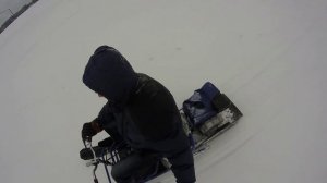 Испытание нового снегохода ХАСКИ