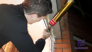 Ремонт окна / Промерзает окно