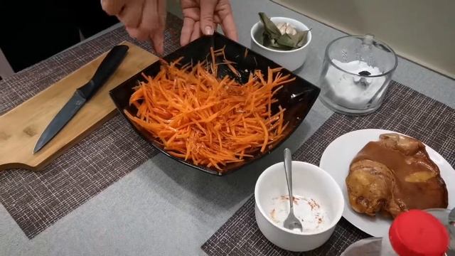 Копчёные свиные уши по Корейски с морковью. Идеальная закуска на праздничный стол
