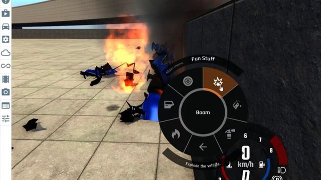 Краш тест Audi r6 в BeamNG.drive смотреть онлайн