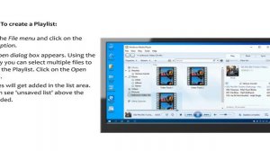 Activity: 4. 3. 2: To create a Playlist in Windows Media Player