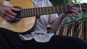 Евгений Клячкин - Оленёнок - кавер, аккорды и бой, разбор, как играть на семиструнной гитаре.