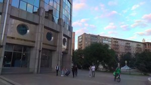 Мост Багратион - снимаю внутри