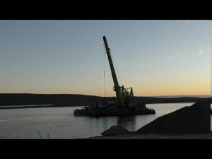 Грузовой причал в Звенигово 10 августа 2020 года