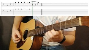 КИШ - Дагон (проигрыш). #Подборка на гитаре #табы#гитара