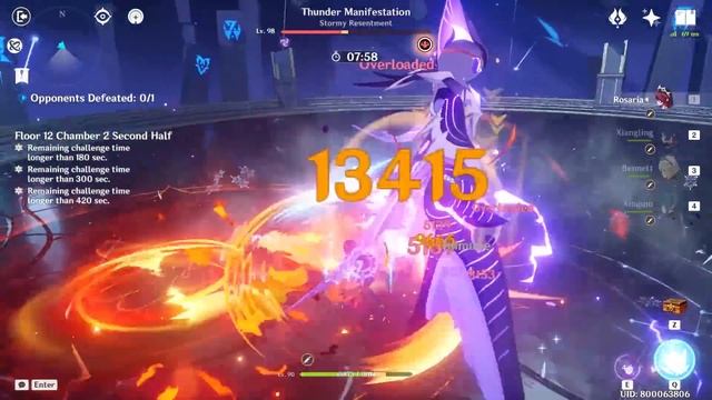 3.7 Abyss Floor 12 4 Star Team & Weapons F2P Build 9-Star - All Tricks for Speed Run Guide смотреть онлайн