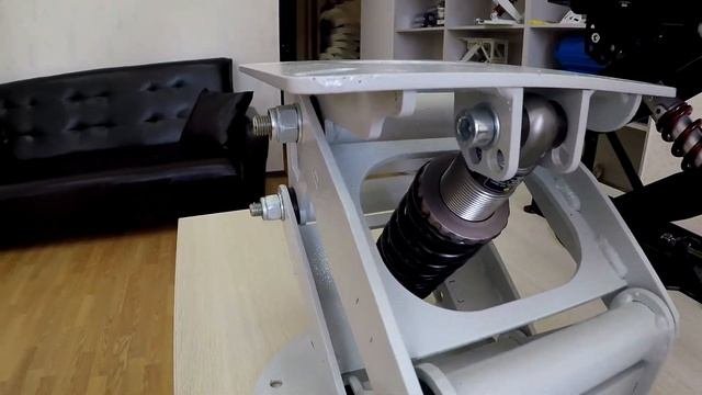 Амортизационные стойки SMART WAVE: регулировки и испытание 105 кг