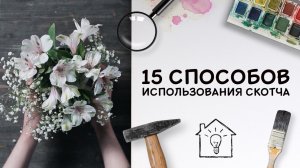 15 способов использования скотча  [Идеи для жизни]