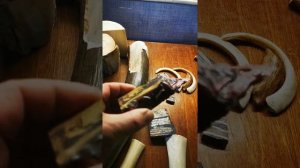 Холмогоры. Резьба по кости. Выбор материала