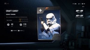 Star Wars Battlefront 2 How to get Star Cards, Craft and Upgrade