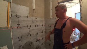 Стильный вариант укладки плитки керамогранит!Плавающий пол на балконе!Купил кондишен в Леруа Мерлен