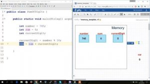 Переменные в Java - сумма цифр трехзначного числа
