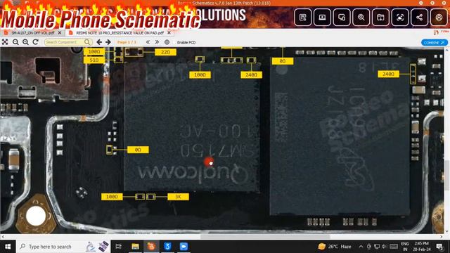 Redmi note 10 pro #resistance value near cpu смотреть онлайн