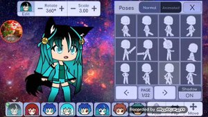 Gacha Life клип Танцевать под фонарём