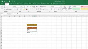 MS Excel - Find and search