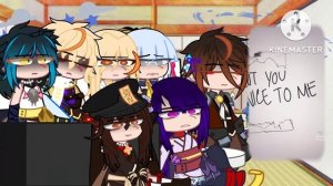 ✧ || Genshin Impact characters react to Aether! || ✧ || Xiaother (Ayalumi?) || Angst || AZUKI!!