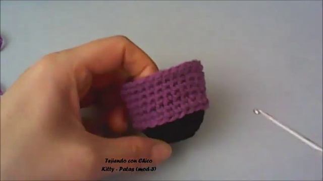 Tutorial amigurumi Hello Kitty - Patas (mod-3) смотреть онлайн