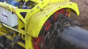 Курганмашинжиниринг - очистка магистрального трубопровода