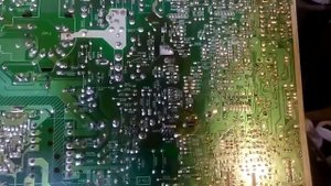 Телевизор West TF2157S.Ремонт кадровой развёртки