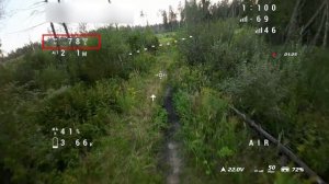 Что на самом деле видишь в #FPV очках без стабилизации в момент полёта