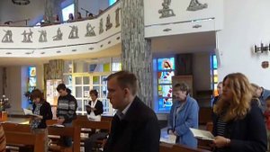 Воскресная служба в католическом храме. 2