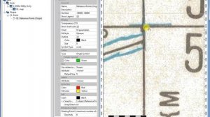 GIS SAGA georeferensing map