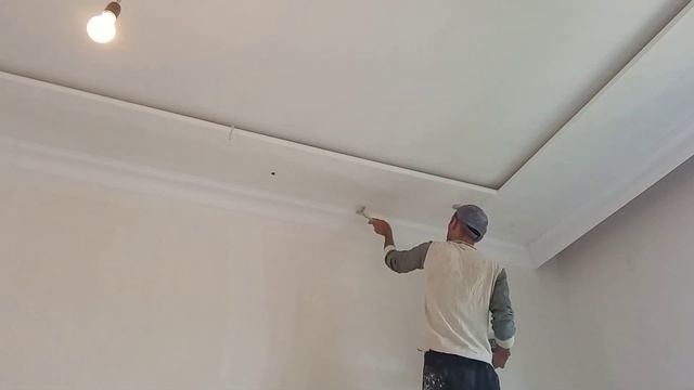 Обои виниловые на флизелинобои основе Под Покраску на паталок /no1 смотреть онлайн