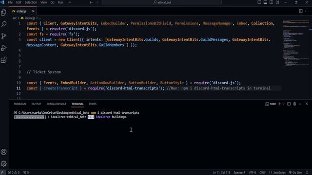 Advanced Ticket System with Transcripts in Discord.js v14 | Complete Tutorial